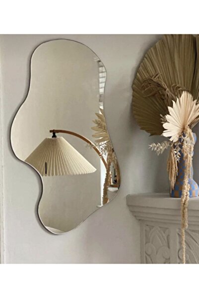 FNC CONCEPT Dekoratif Ayna Asimetrik Duvar Aynası 45x70