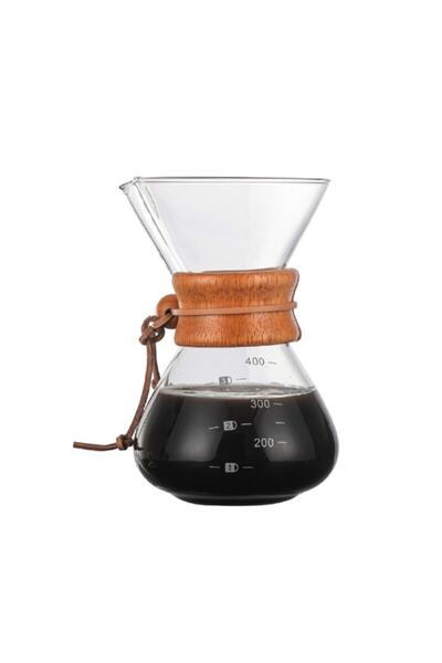 NURGAZ Campout Filtre Kahve Cam Set 400 Ml