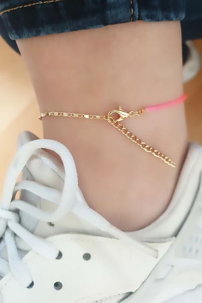 DeFacto GolD Stone Anklet Women's D4888AXNS