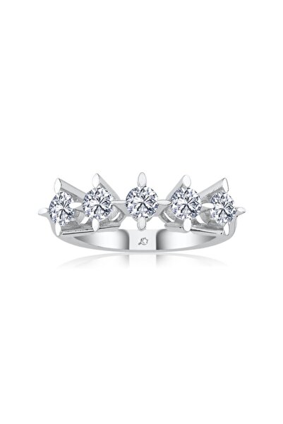 Effective Diamond Markiz Esinti Beştaş Gümüş Yüzük