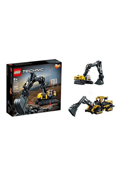 LEGO ® Technic Ağır Yük Ekskavatörü 42121; 8+ Yaş Için 2'si 1 Arada Model Yap...