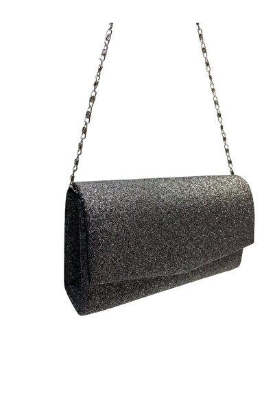 Busrabags Smoked Sand Glitter Women's Evening Dress Bag