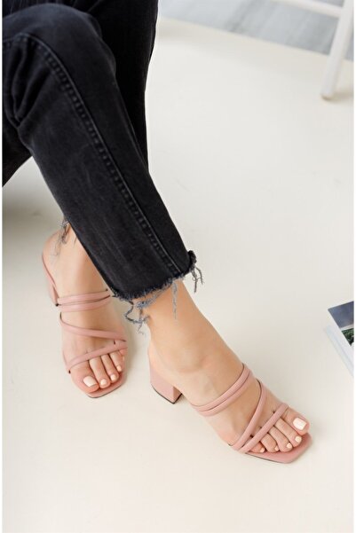 Riccon Women's Powder Heeled Slippers