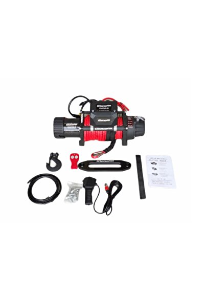 Genel Markalar MONGREL 13000 LB Sentetik Halatlı Vinç Ledli Kontrol Ünitesi