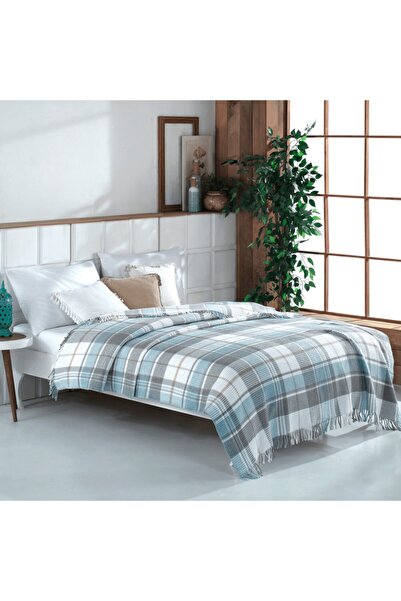 AKSU Cozy Life Çift Kişilik Battaniye - Inka Mint