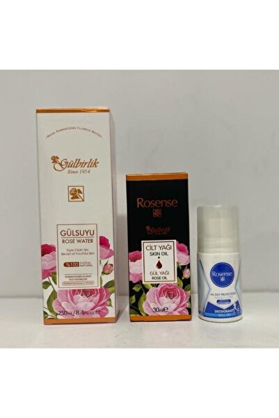 Rosense Gülsuyu Bakım Seti 250 ml