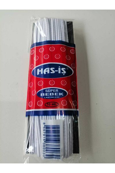 Yüncü Dede SUPER BEBE ELASTIC WHITE 10 meters DON WAIST LEG SKIRT Waist Leg Don bebe Elastic
