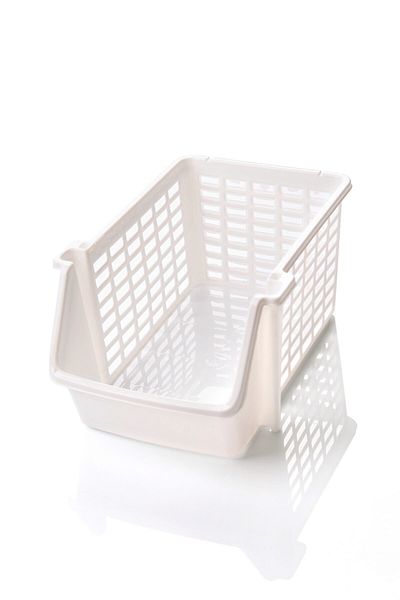 Pazarika Layered White Multi-Purpose Closet Organizer (3 Pieces)