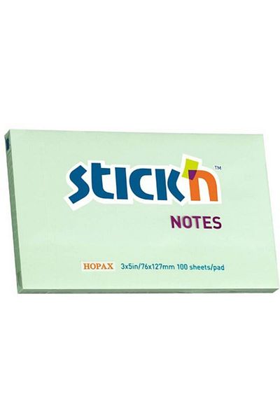 Gıpta Stickn 76x127 Pastel Green Adhesive Note Holder 100 Yp