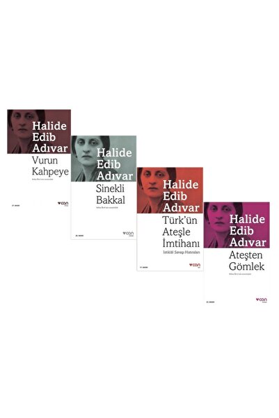 CAN Halide Edip Adıvar Kitap Seti