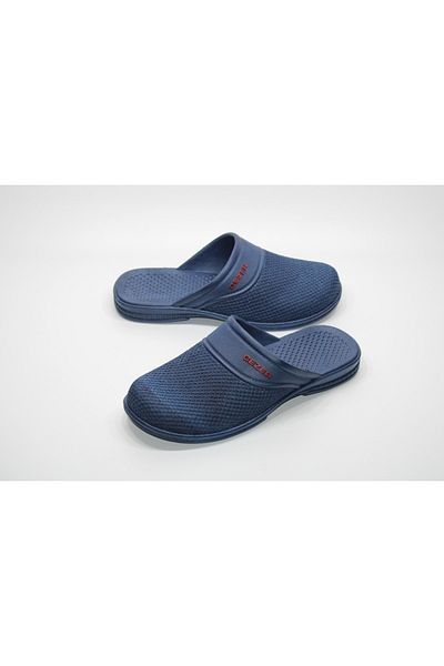 GEZER Închis Față Deschis Spatele Absolut Antiderapante Bleumarin Home Street Papuci