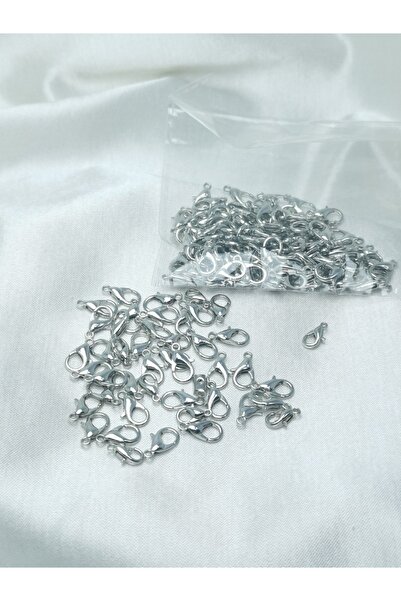 LİVZA BİJUTERİ 100 Adet Nikel Papağan Kilit Takı Malzemesi