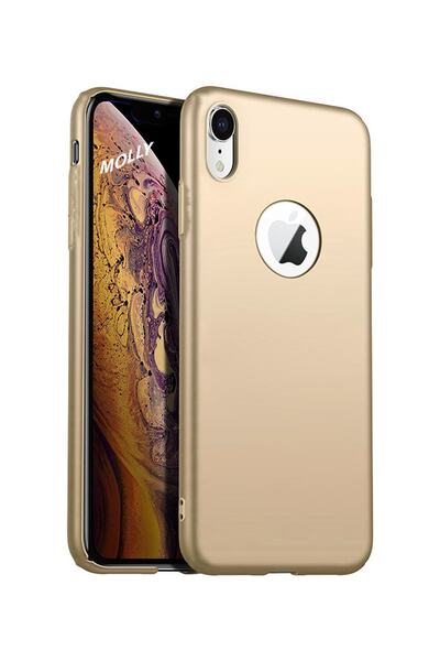 Molly Iphone Xr Uyumlu Gold Bexls Silikon Kılıf