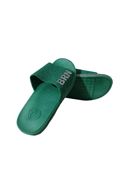 Byron Brn B050-10 Ανδρική αντιολισθητική σόλα Χακί Sea Beach Pool Daily Walking Slippers