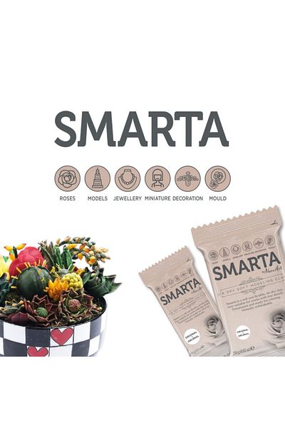 Smarta ™ Modeling Dough 100gr - Red