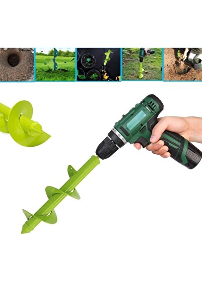 Pars Endüstri Bitki Ekim-dikim Için Pratik Matkap Burgu Ucu 25x7 Cm