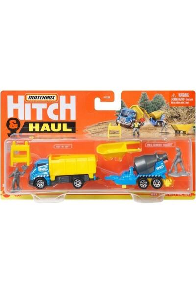Matchbox çek Ve Taşı Araçlar Construction Zone Yol Bakım Gwm58