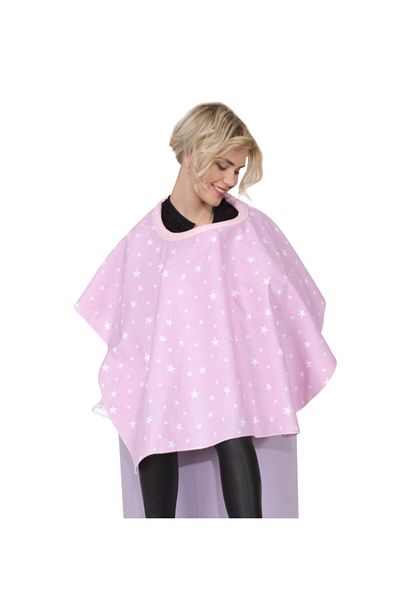 Sevi Bebe Κάλυμμα Μητέρας Θηλασμού Ποδιά Art-6280 Pink Star