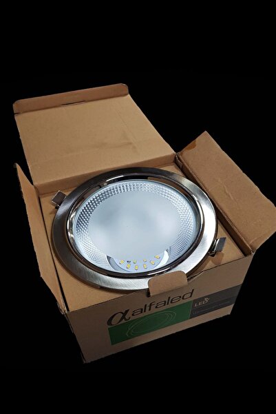 ALFALED 18w Smd Led Spot Armatür Inox Kasa Günışığı
