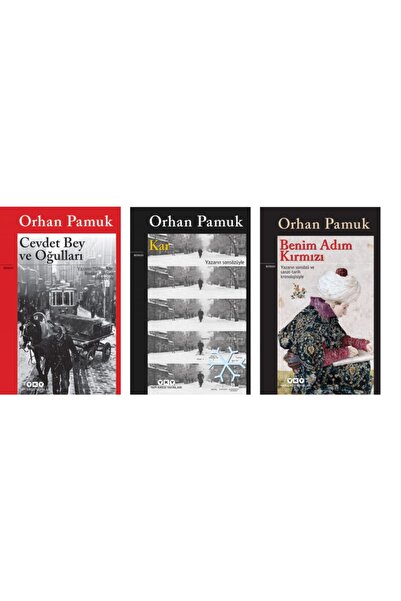 Yapı Kredi Yayınları Cevdet Bey ve Oğulları - Kar - Benim Adım Kırmızı