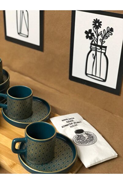 Keramika Kahve Fincanı 6 lı