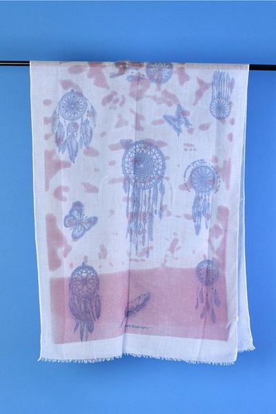 Moda1001 Γυναικείο ροζ Dream Catcher Dream Catcher με μοτίβο Pareo