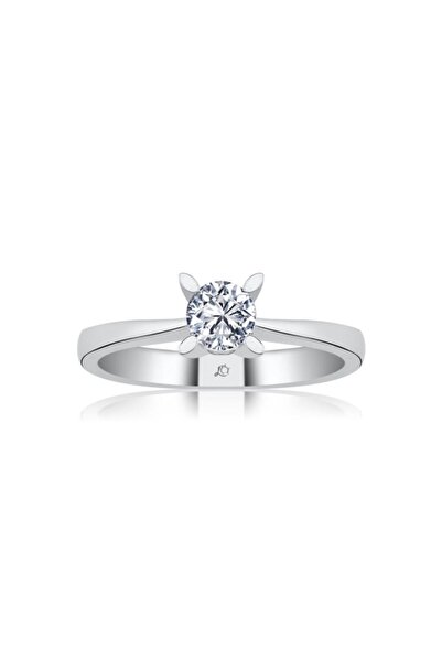 Effective Diamond Markiz Esinti Tektaş Gümüş Yüzük