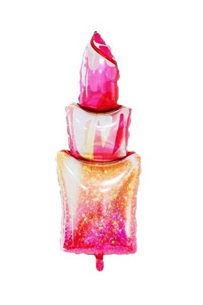 Parti dolabı Ruj Şekilli Folyo Balon 120cm