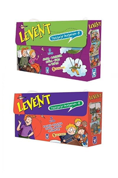 Timaş Çocuk Levent Türkiye’yi Geziyorum Serisi 5. Ve 6. Set 10 Kitap