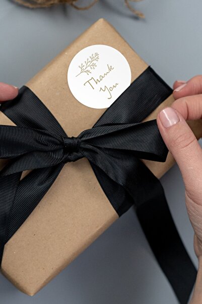 Özer Store Mulțumim Mulțumim scris Produs Ambalaj/Pachet Etichetă Autocolant