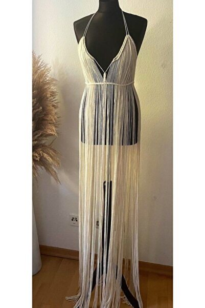 ssbohemdesign Poliester Makrame Plažna haljina - Pareo