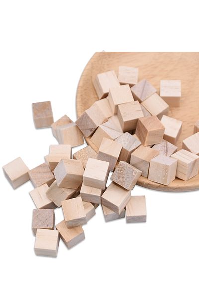 Vox Art Wooden Cube - 1x1 Cm 32 Pieces