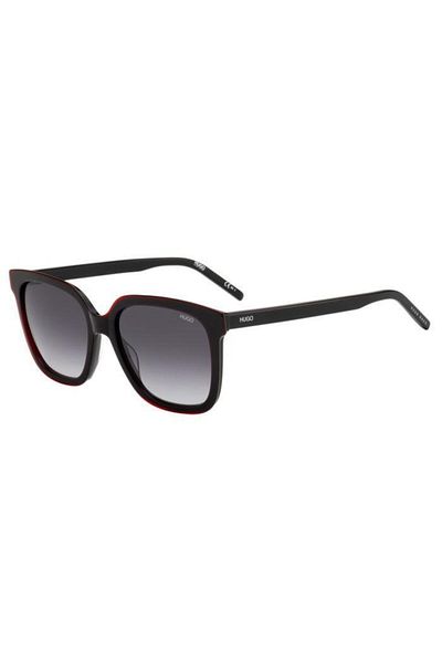 Hugo Boss Women's Black Square Cat Eye Sunglasses Hg1051/soıt9o