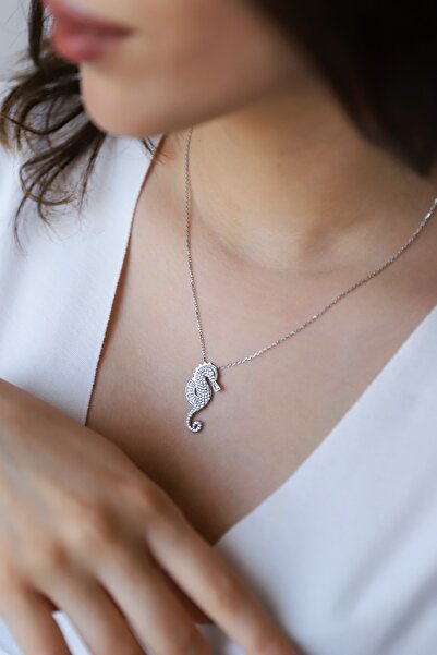 Soprano Silver Denizatı Kolye Silver 925 Ayar Gümüş