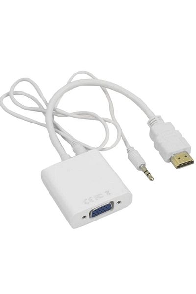 Alfais Al-4548 محول كابل HDMI إلى VGA + الصوت