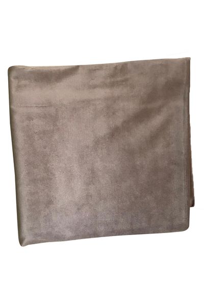 ESER Light Brown Color Okey Game Table Cloth Velvet 140x140