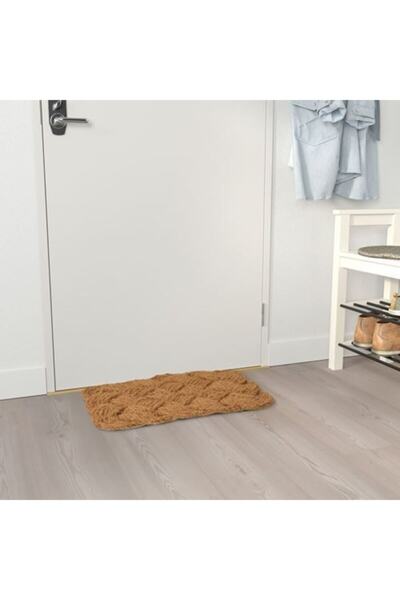 GKZK Kapı Önü Paspası Ikea 40x60 Cm Kaydırmaz A Kalite Hindistancevizi Lifi A...