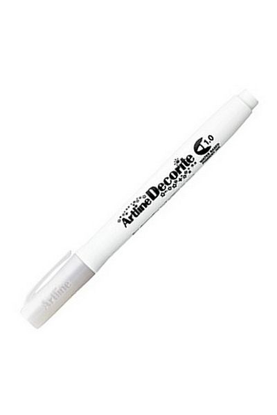 Artlines Artline Round Tip Decoration Pen White