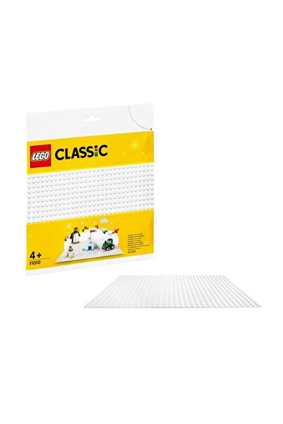 LEGO ® Classic Beyaz Zemin 11010; 4+ Yaş Için Tasarım Alanı 25,5 X 25,5 Cm (1...