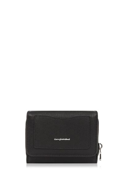 CENGİZ PAKEL Mentor Women's Wallet-Portfolio 65239mn-Black