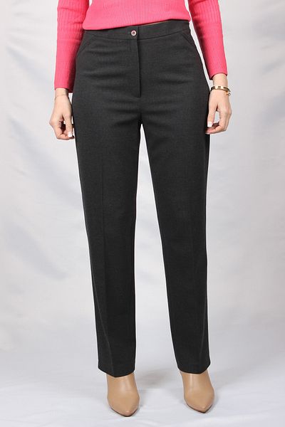 Sude Women's Smoked Trousers Flora Pln Fabric Trousers103-1