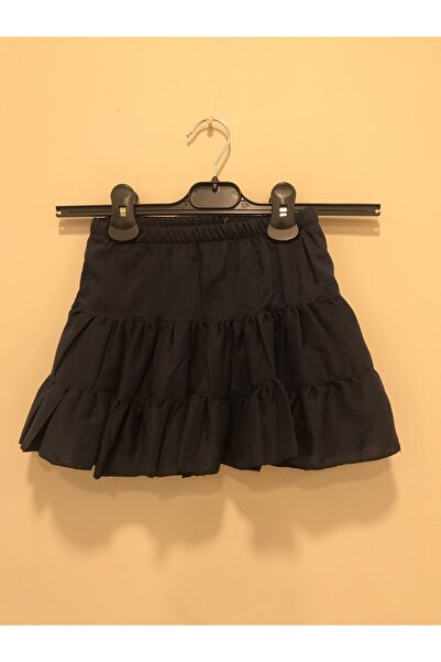 Pitti Kız Çocuk Koyu Lacivert Etek 92003 V