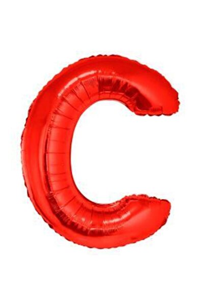 kidspartim بالون فويل أحمر حرف C 16 Inc 40 سم