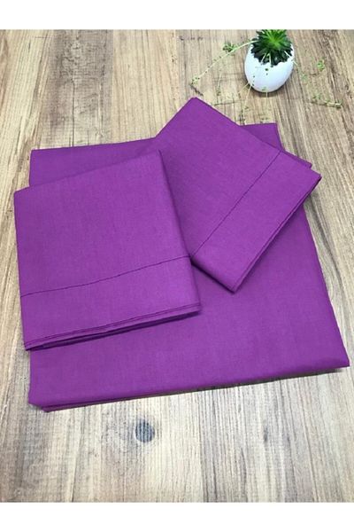 Çeyiz Bahçesi Plum Double Sheet Set 240x260