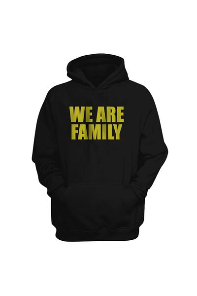 usateamfans Мъжки спортен суитшърт с качулка We Are Family