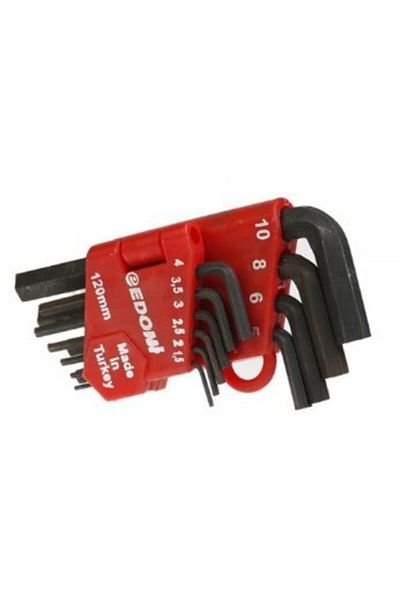 Eltos Edoni 120 Mm Allen Set 10 Pieces Allen