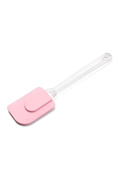 Pazarika Plastic Handle Silicone Pavia Spatula Pink