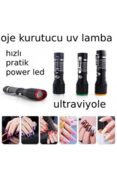 yakpen Ayak Uv Led Lamba - Kalıcı Oje Protez Tırnak Kurutucu -pratik- Taşına ...
