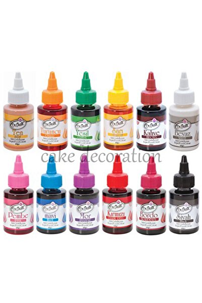 Dr. Gusto Likit Gıda Boyası 60 Gr 12'li