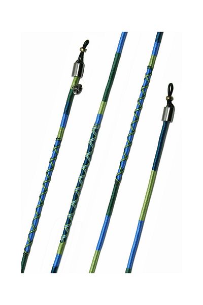 Vorson Handmade Children's Glasses Rope 50cm - Blue Daisy
